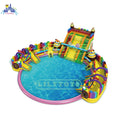Lilytoys Inflatable Candy Ground Water Park Big Inflatable Swimming Pool for Kids Adult