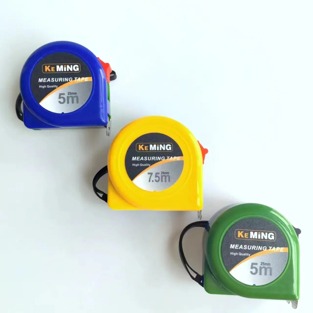 Wholesale Custom Retractable ABS Case Construction Tools Steel Tape Measure Ruler Imperial Meter Measurement Gauging Tools