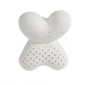 Dunlopillo Latex Pillow Pillow for Airplane Soft X Shape Travel Pillow for Sleep Well