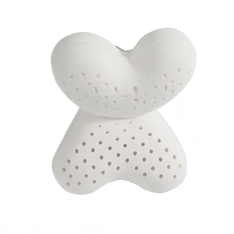 Dunlopillo Latex Pillow Pillow for Airplane Soft X Shape Travel Pillow for Sleep Well