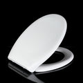 Bathroom Sanitary Ware Round Shape Soft Close Quick Release PP Toilet Seat Cover