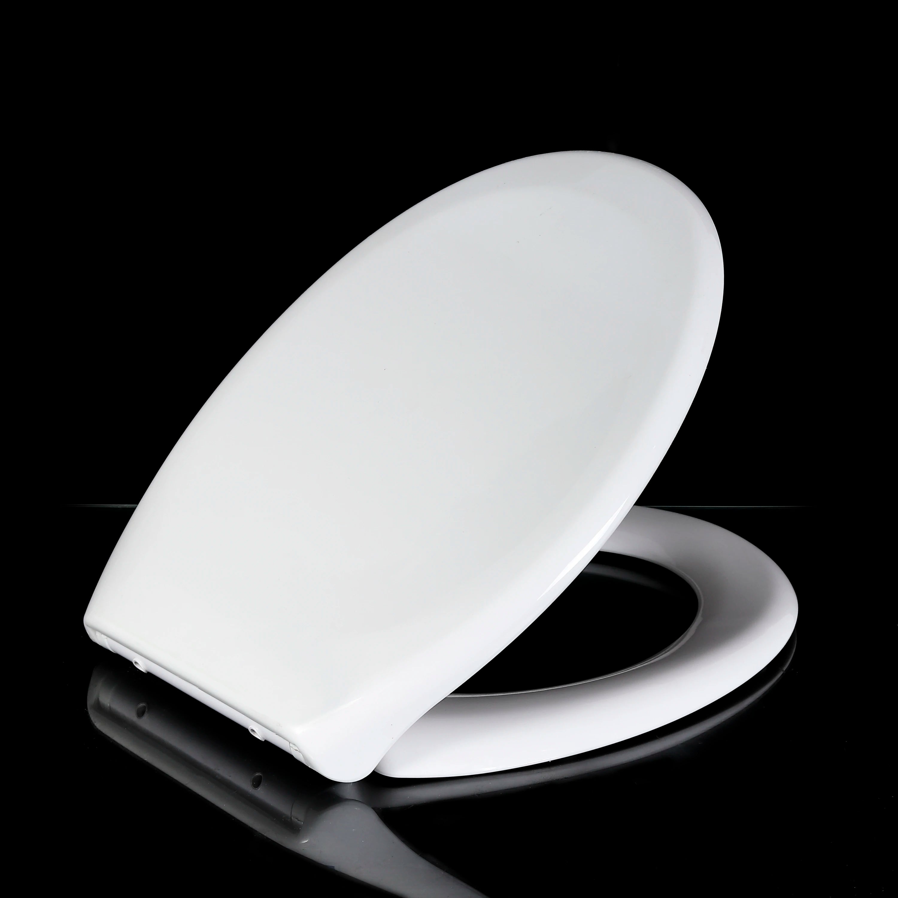 Bathroom Sanitary Ware Round Shape Soft Close Quick Release PP Toilet Seat Cover