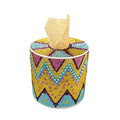 Wholesale New 5D Diy Diamond Painting Tissu Box Wooden Tissue Box Cover Paper Tube Tissue Paper Towel Bucket