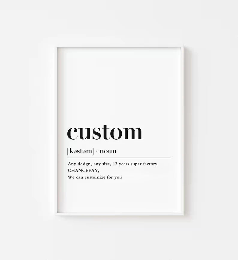 14 Years Super Factory for You to Custom Any Design Any Size Frame Print Wall Art Canvas Poster Painting