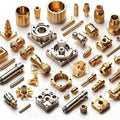 Custom CNC Machining of Precision Brass Metal Accessories 3D Model Number Customized Milling and Turning Parts and Equipment