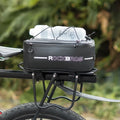 ROCKBROS 4L Waterproof Bicycle Seat Rack Bag With Rain Cover Bike Rear Rack Bag
