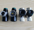 M16X1.5 Threaded Black Adapter for PCP Regulator Pneumatic Control Structure for Gas Media