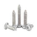 M2 M2.2 M2.3 M2.6 M3 M3.5 M4 M4.2 M4.8 M5 M6 Stainless Steel Self Tapping Round Pan Head Torx Screws