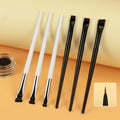 Portable Brow Liner Contour Brush Super Thin Flat and Straight Outline Eyeliner Brush Angled Sharp Fine Oblique Eyebrow Brush