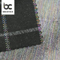 2026 Factory Hot Sale TR Stretch Check Shirt Fabric Dyed Jacquard Knitted Cloth Fabric