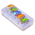 Mixed Colors  Minnow Baits Kit Wobbler Crankbaits With Box and Hooks Fishing Tackle Hard and Soft Baits Fishing Lure Set