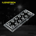 25 30 Degree 2x6 Led Lens Module 173*71mm Rectangle