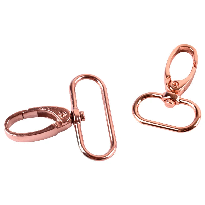Hot Sale Bag Snap Hook Small Snap Hook Metal Pink Bronzer Gold Gun Black Swivel Snap Hook 32mm/38mm With Low Price in Stock