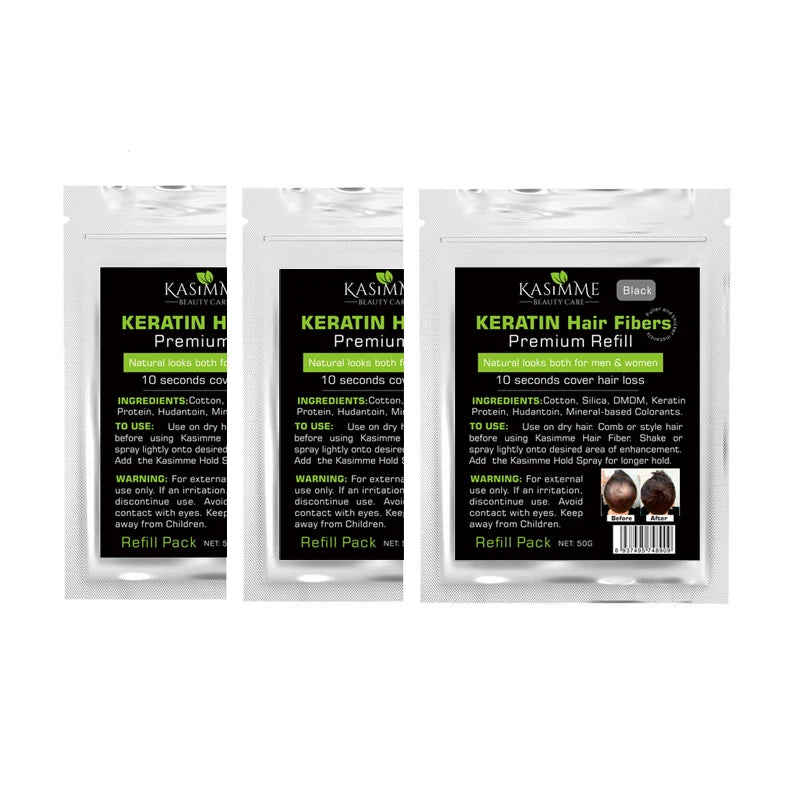 Best 50g Kasimme Keratin Styling Powder Strong Hold Concealer for Curly Hair for Texturizing and Concealing Thin Hair Loss