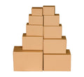 Large Kraft Cardboard Aircraft Boxes with Glossy Lamination and UV Coating for Shipping
