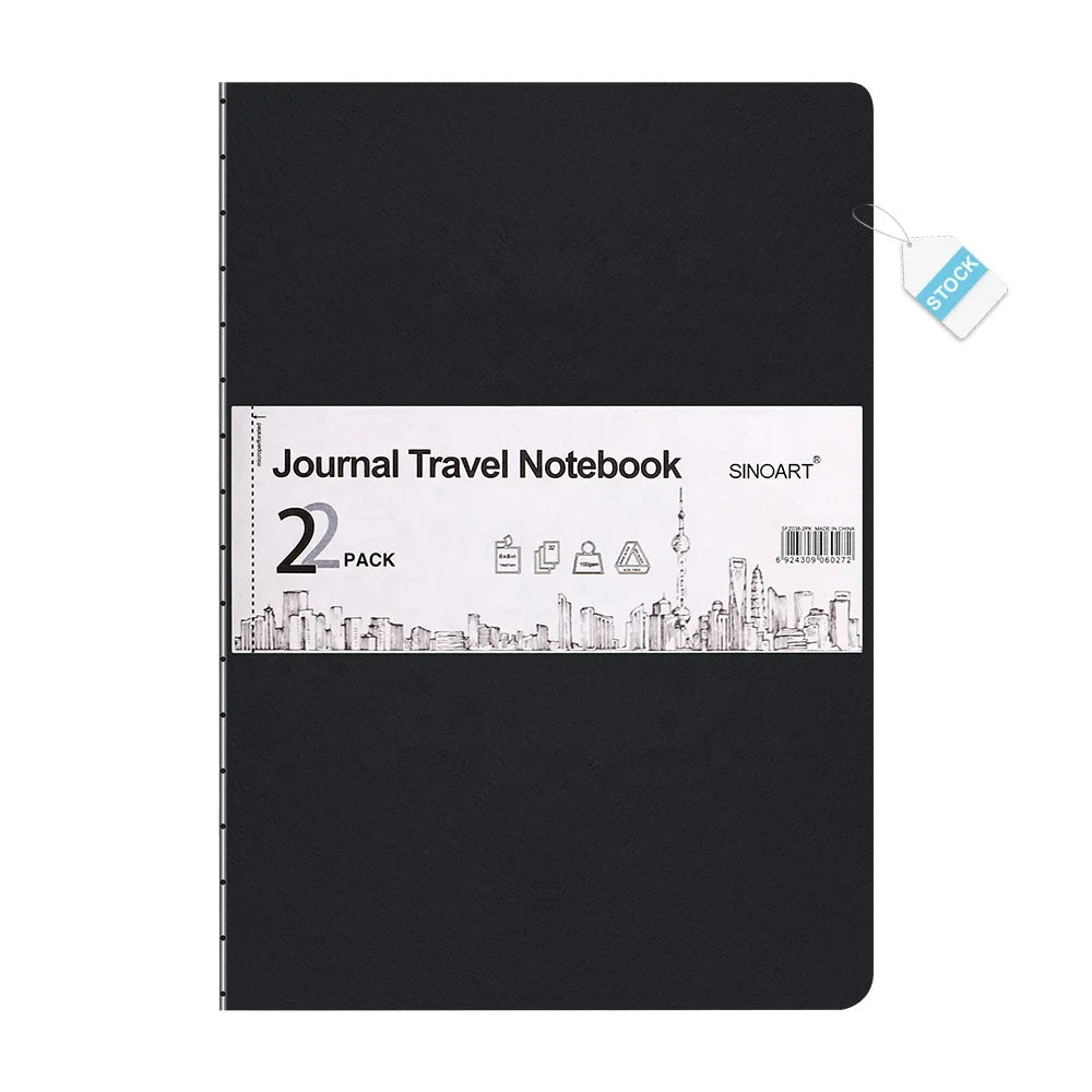 SINOART RTS Journals Travel Notebook 32 Sheets Journal Notebook A5 Travel Notebook