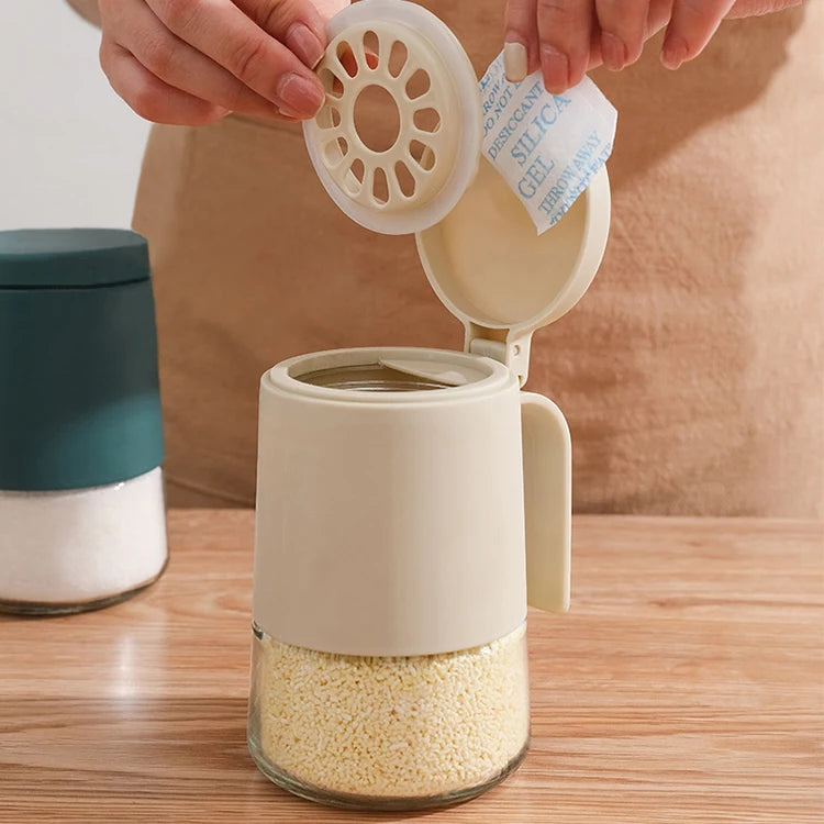 2024 Hot Selling New Design Kitchen Accessories Seasoning Glass Spice Bottles Spice Seasoning Bottle