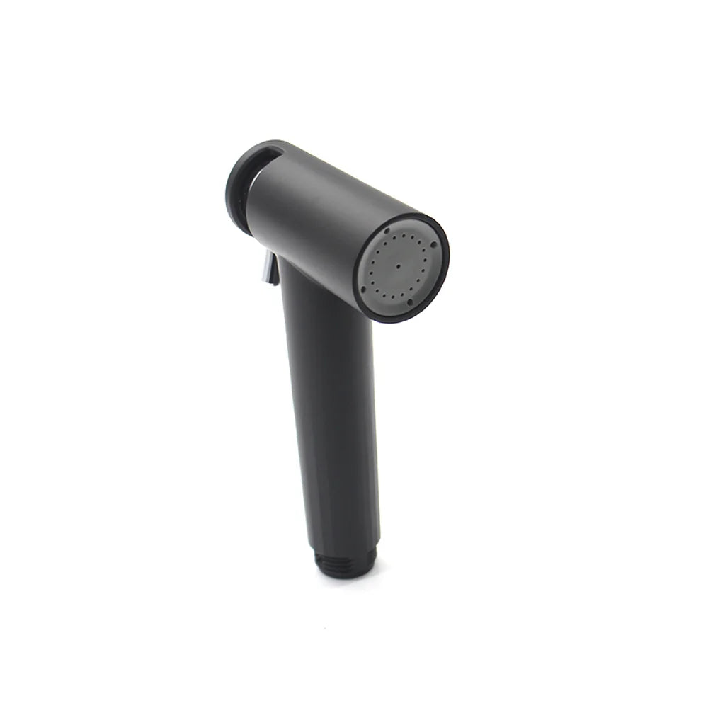 High Pressure Plastic Wall-Mounted Shower Bidet Sprayer Head Horizontal Spray Easy Installation Contemporary Design for Intense