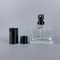 15mm Aluminum Black Crimp Perfume Sprayer Pump Free Sample Fine Mist Sprayer Pump Set Glass Bottle Pump with Collar Lid