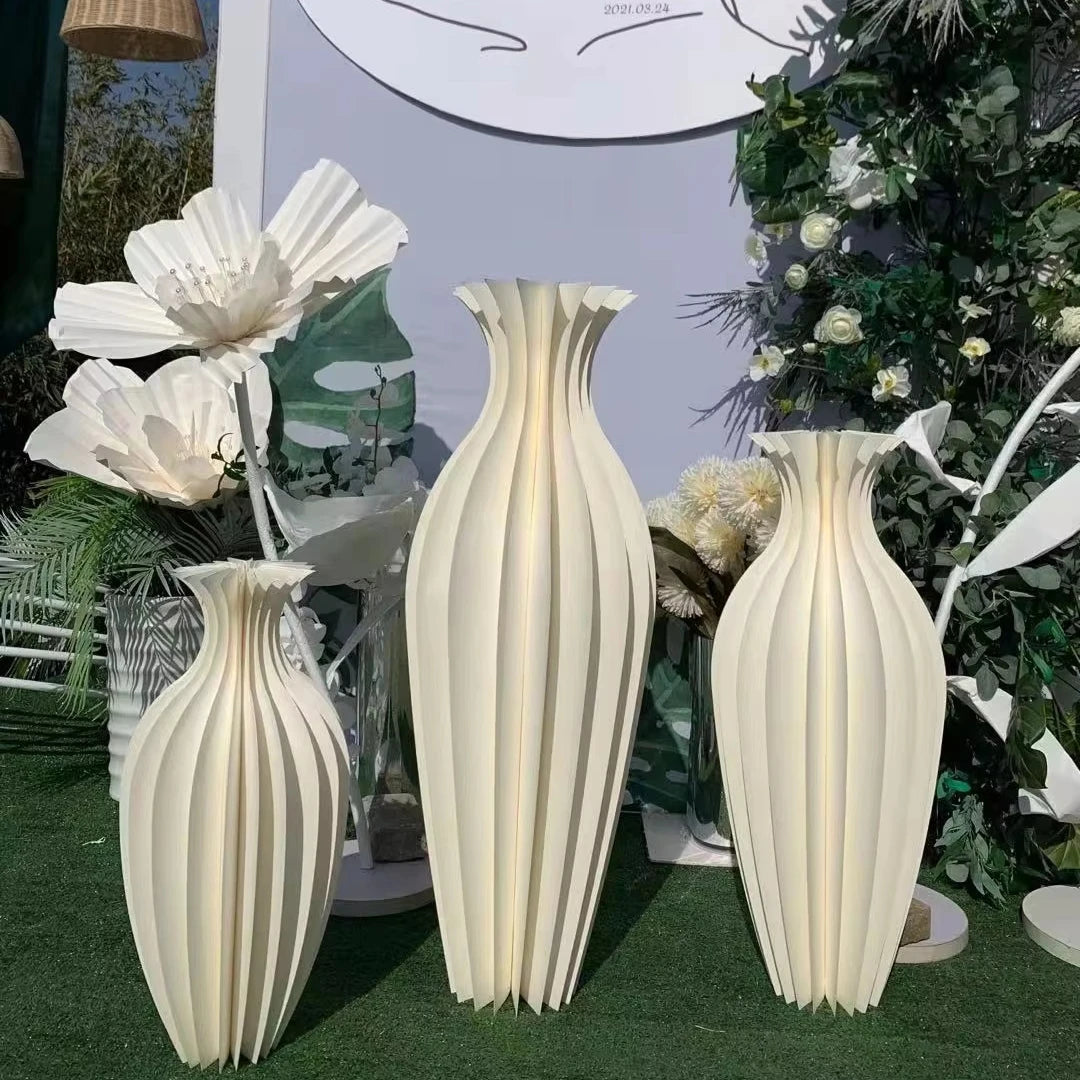 Q158 New Wedding Paper Decoration Paper Vase Color Paper Supply Wholesale Home Wedding Decoration  Event Planning Decoration