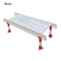 New Berys BYS-S001 1200x500x40mm White Poultry Plastic Slat Floor for Broiler Farm Chicken 1 Year Warranty 2.3kg