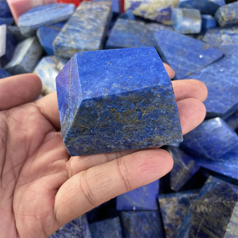 Wholesale Natural Polished Lapis Lazuli Free Form Stone Shape Follow-up Stone for Decoration MegaBDM