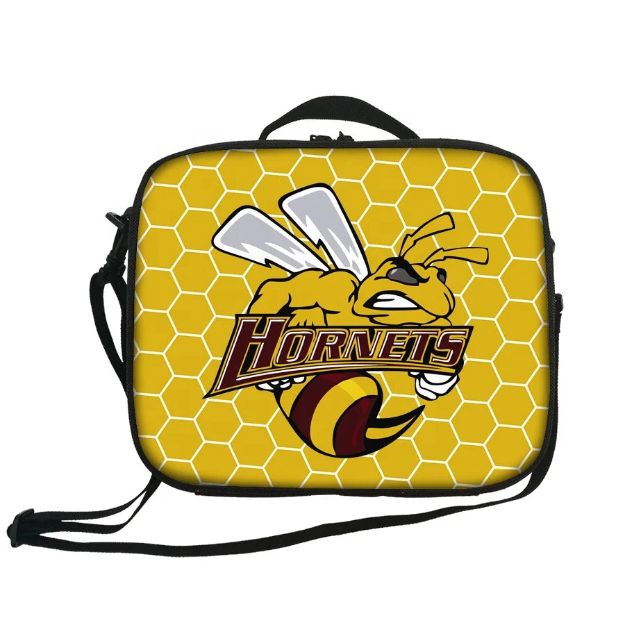 New Personalized Camping Beer Storage Bag Sublimation Lunch Bags With Zipper Cooler Bags Custom Logo Insulated