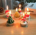 AIKUN Christmas Candles Creative Christmas Tree Pine Cones Paraffin Candles Home Party Decorative Christmas Decorative
