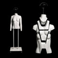 Cheap Hot Sale Factory Fiberglass Ghost Mannequin Photography Use Full Body Clothes Website Invisible Movable Mannequins GH31