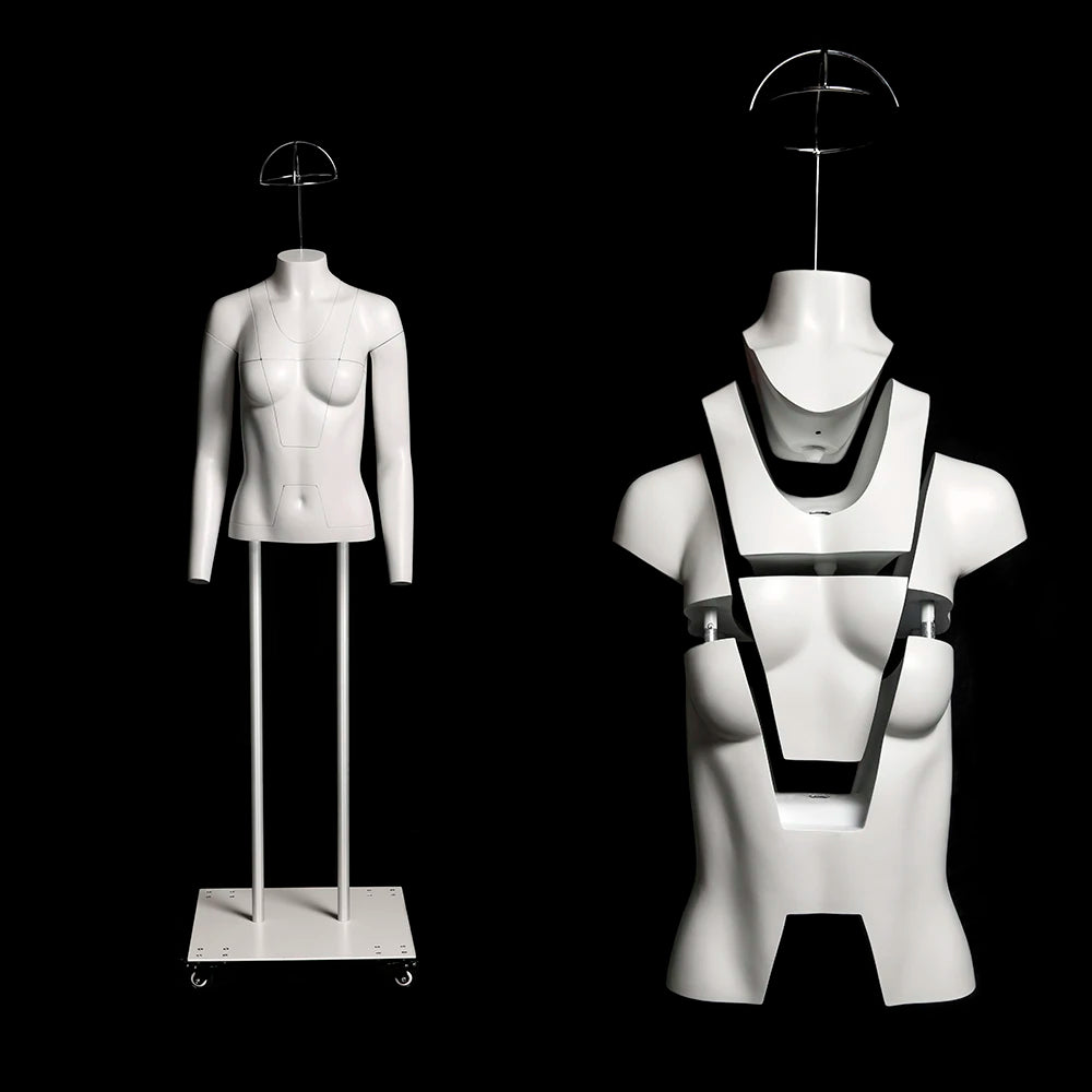 Cheap Hot Sale Factory Fiberglass Ghost Mannequin Photography Use Full Body Clothes Website Invisible Movable Mannequins GH31