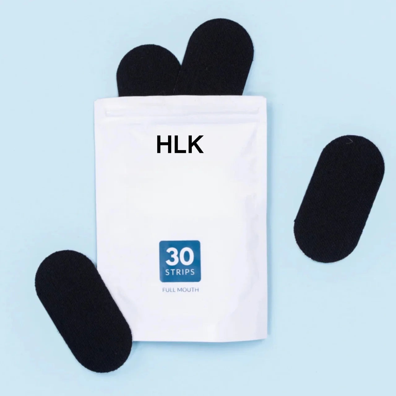 HLK Anti Snoring Strips Sleeping Tapes Black Sleep Mouth Hostage Tape