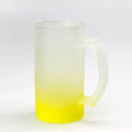 Topjlh Wholesale Cheap 16oz Big Beer Mug Gradient Colored Sublimation Blanks Glass Tumbler Transfers White Box Mugs Modern