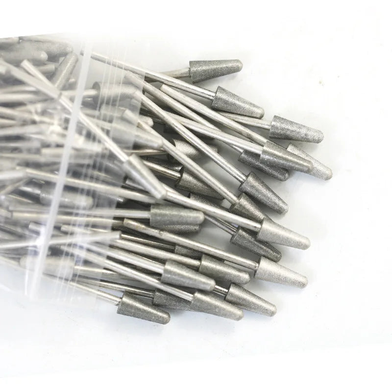 Strong Ostrich Jade Carving Tool Diamond Grinding Head Drill Stone for Jewelry Tools & Equipment