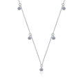 Wholesale Custom Jewellery 925 Sterling Silver Hip Hop Rock Full Star Chain Cultivated Diamond Moissanite Necklace for Women