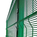 BaoChuan Heavy-Duty 358 Anti-Climb Wire Mesh Fence High Security 8ft Commercial Industrial Garden Secure Wall with 3D Modeling