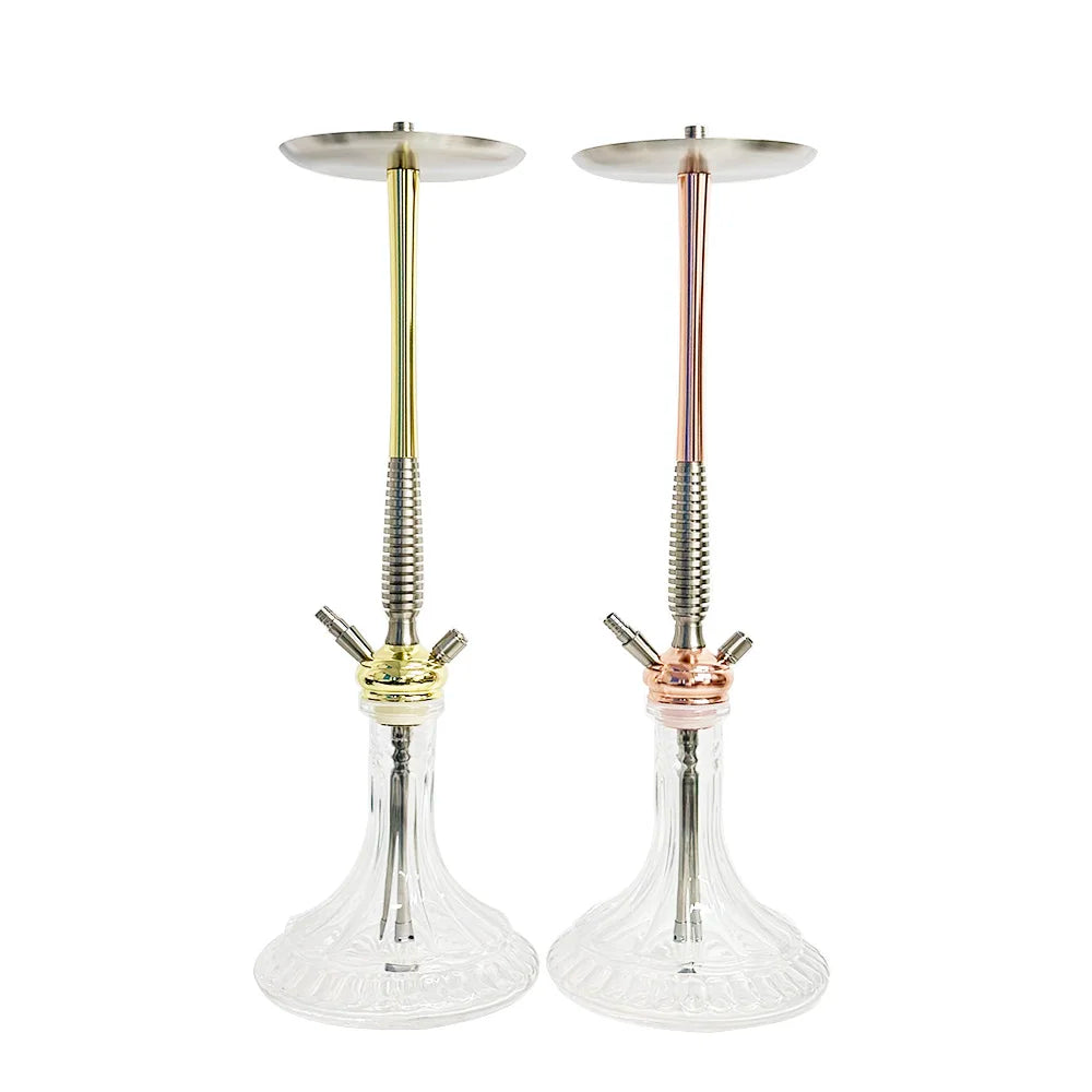 Wholesale Good Quality Aluminum Multicolor Large Hookah Shisha Smoking Set Hookah