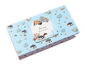 European Creative Puff Candy Portable Window Opening Corrugated Board Gift Box Embossing Matt Lamination UV Coating Recycled