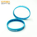 2026 Factory New Custom Design Promotional Cheap Double Printing Silicone Wristband Silicon Bracelet Low MOQ for Sport Events