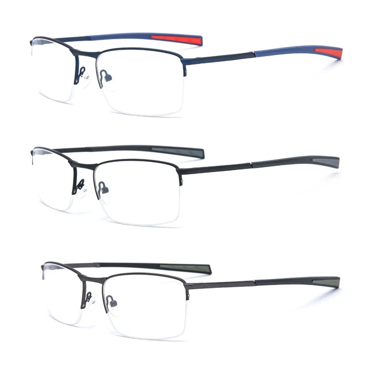 Metal Men Glasses for Men Sport Metal Hinge Optical Frames Eyeglasses Optical Frame for Men