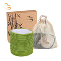 3.15"  Round Reusable Bamboo Terry Cosmetic Facial Pads Eco-friendly Soft Makeup Remover Pads Cleansing