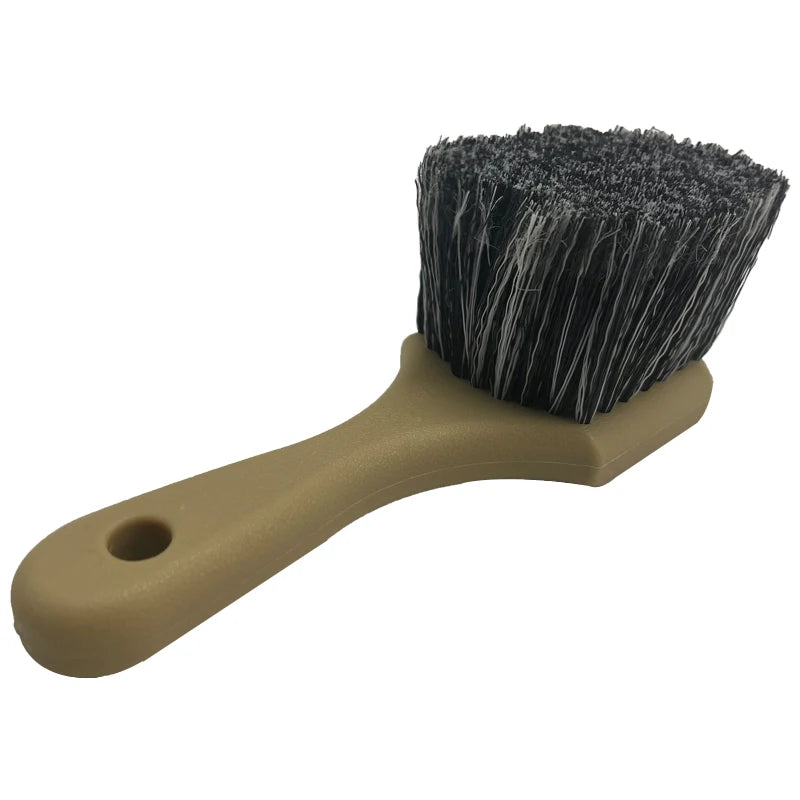 Wheel Hub Car Wash Brush 86 Dark Gray Bristle OEM Customizable