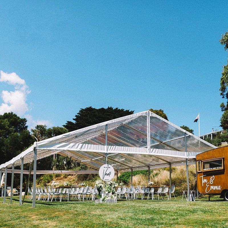 200 People Large Wedding Tent Transparent Marquee Party