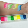 Free Sample Private Label Wholesale 10g Waterbased UV Neon Face Body Paint Painting