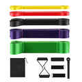 Custom logo Resistance Bands Exercise Sports Elastic Band Long Exercise Bands for Arms Shoulders Legs