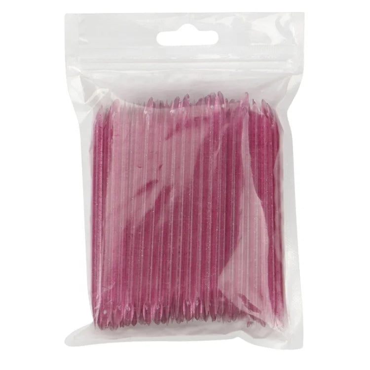 Nail Art Dotting Tool 100pcs/bag Nail Point Drill Rod Crystal Glitter Nail Drill Rod Two Heads