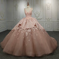 Jancember DY9880 Spaghetti Straps Sleeveless Organza Embroidery Evening Dresses