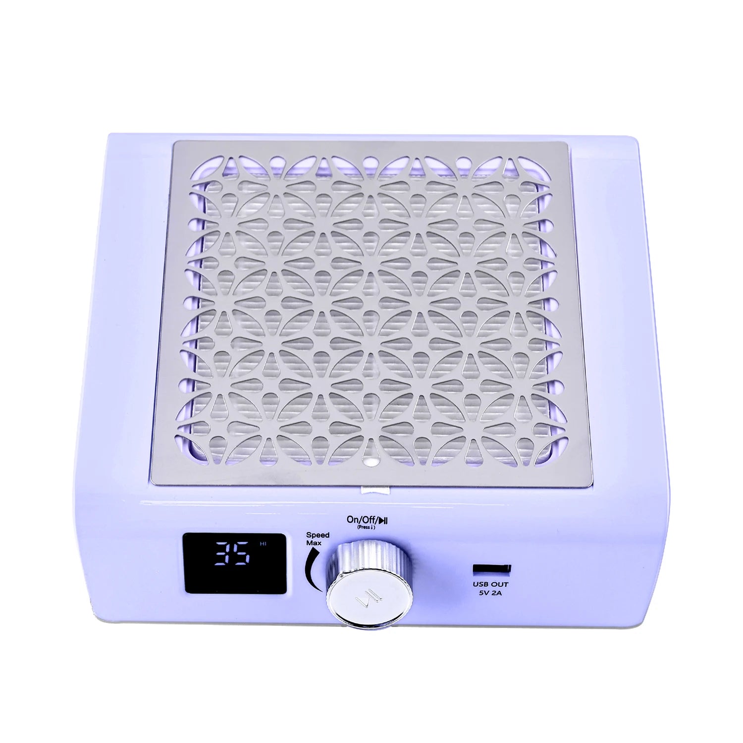 New Professional 85W Rechargeable Nail Art Vacuum Cleaner Brushless Powerful Suction Nail Dust Collector