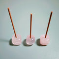 Huiying Best Quality China Manufacturer Natural Healing Rose Quartz Cube Incense Holder Crystal Home Decoration Stone