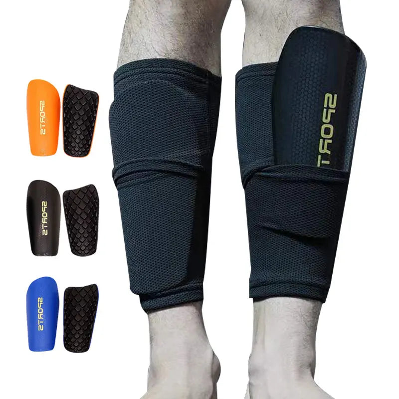 Wholesale Protective Soccer Equipment Calf Pads Socks Set Non-Slip Football Shin Guard