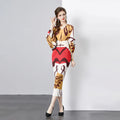 Manufacturers 2024 Miyaki New Water Ripple Print Fancy V-neck Bat Sleeve Fashion Plus Size Pleated Women Chiffon Natural Dress